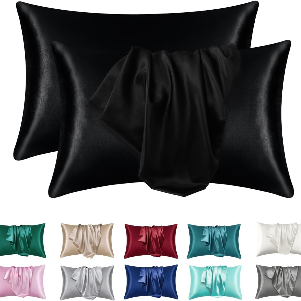 Silk Pillowcase Set - Taie d'oreiller en satin de soie