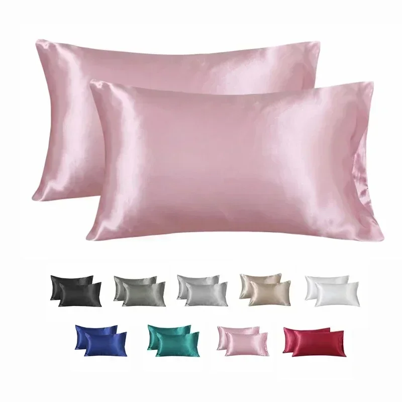 Silk Pillowcase Set - 100% taie d'oreiller en soie taie