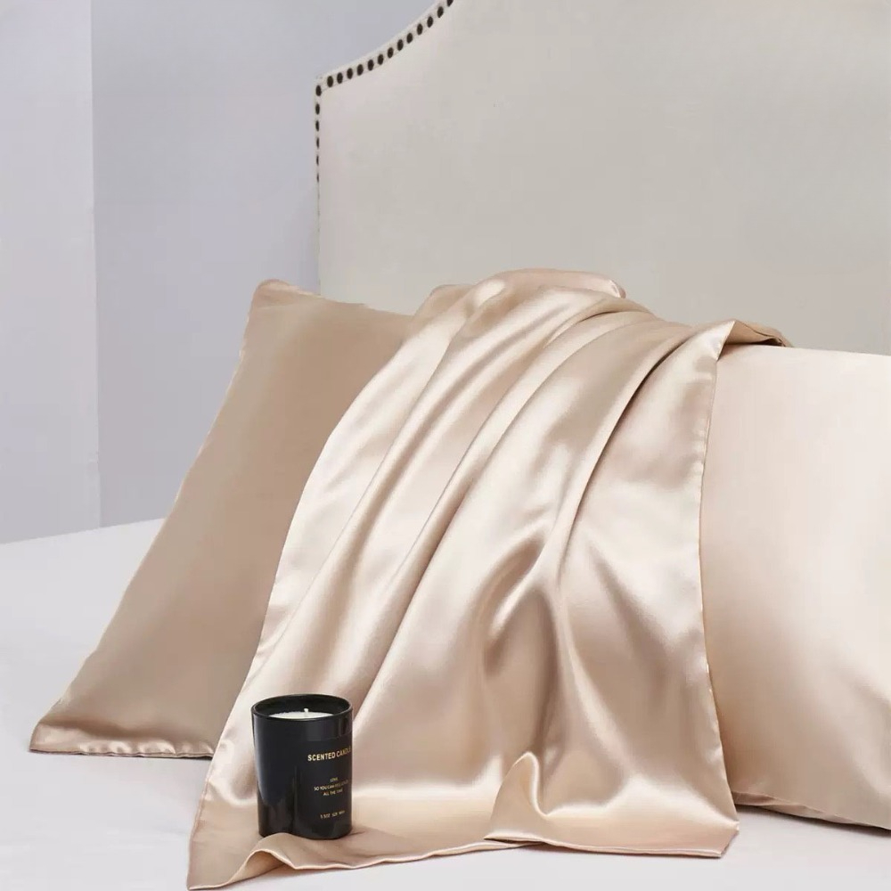 Silk Pillowcase Set - 1 pièce Taie d'oreiller en soie