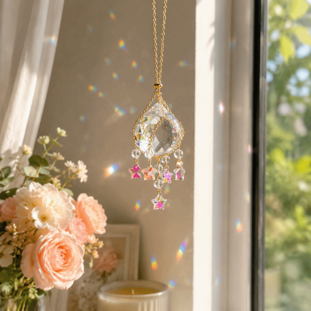 Attrape-soleil en verre crista - Crystal Ball Decor avis et prix
