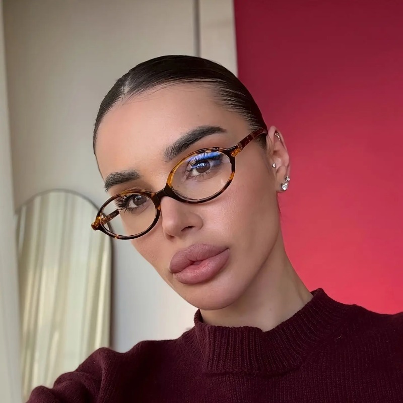 Lunettes de soleil ovales vint - Luxury Zone avis et prix