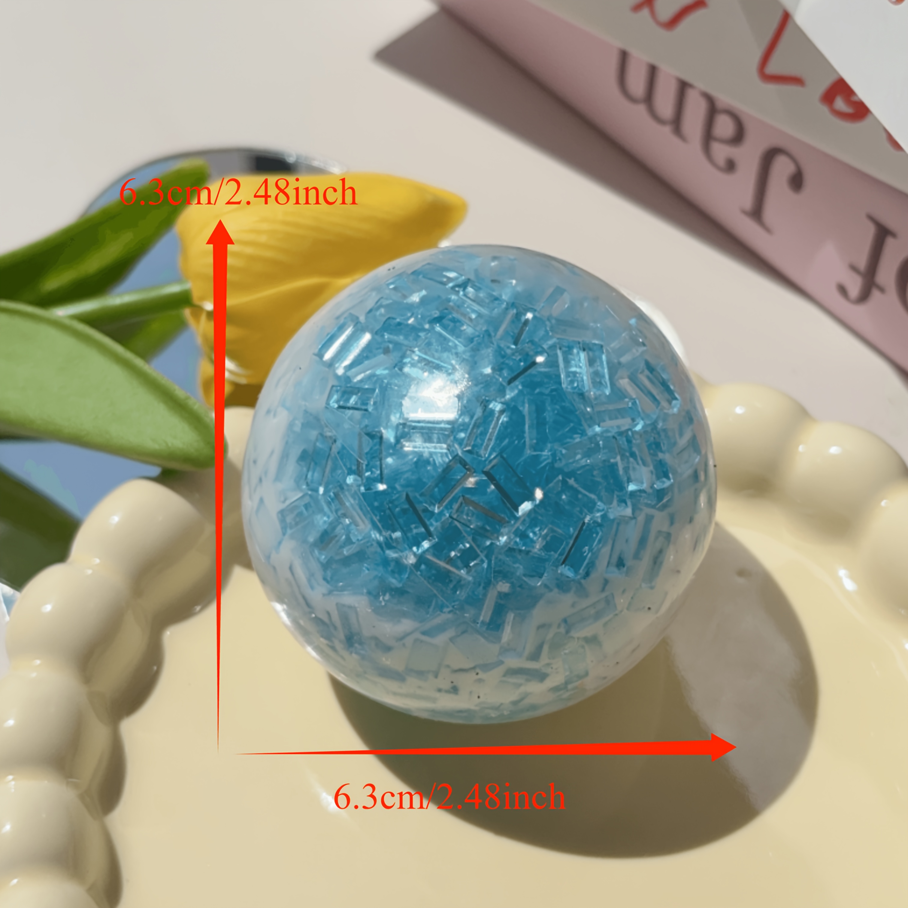 1 pièce Balle anti-stress créa - Crystal Ball Decor avis et prix