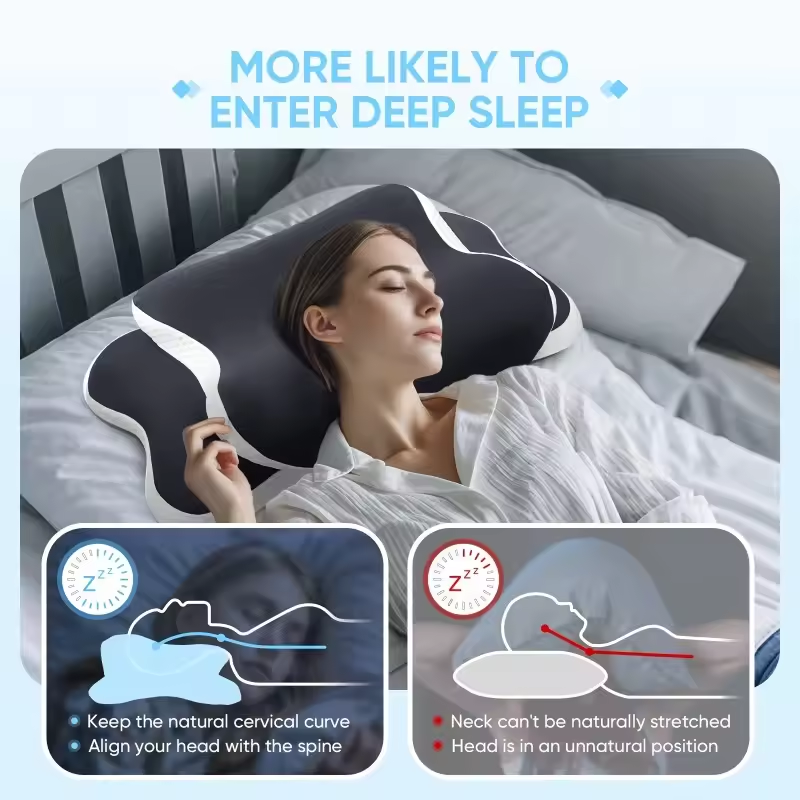Oreiller cervical ergonomique  - Silk Pillowcase Set avis et prix