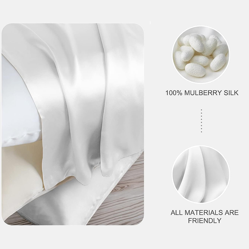 Taie d'oreiller en soie de mûr - Silk Pillowcase Set avis et prix