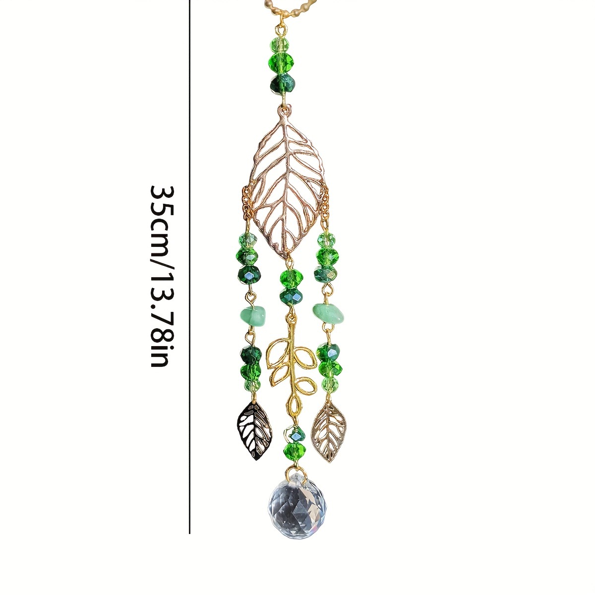 Attrape-soleil en cristal vert - Crystal Ball Decor avis et prix