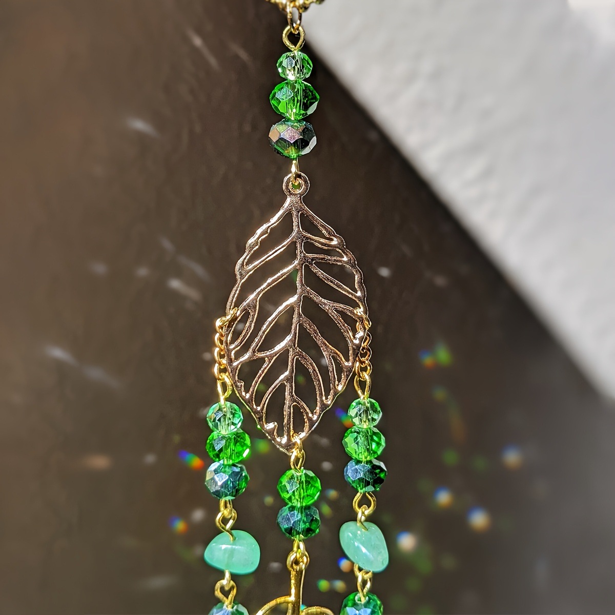 Attrape-soleil en cristal vert - Crystal Ball Decor avis et prix