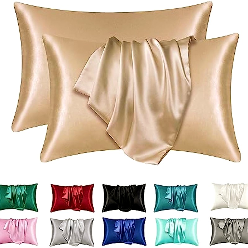 Lot de 2 taies d'oreiller en s - Silk Pillowcase Set avis et prix