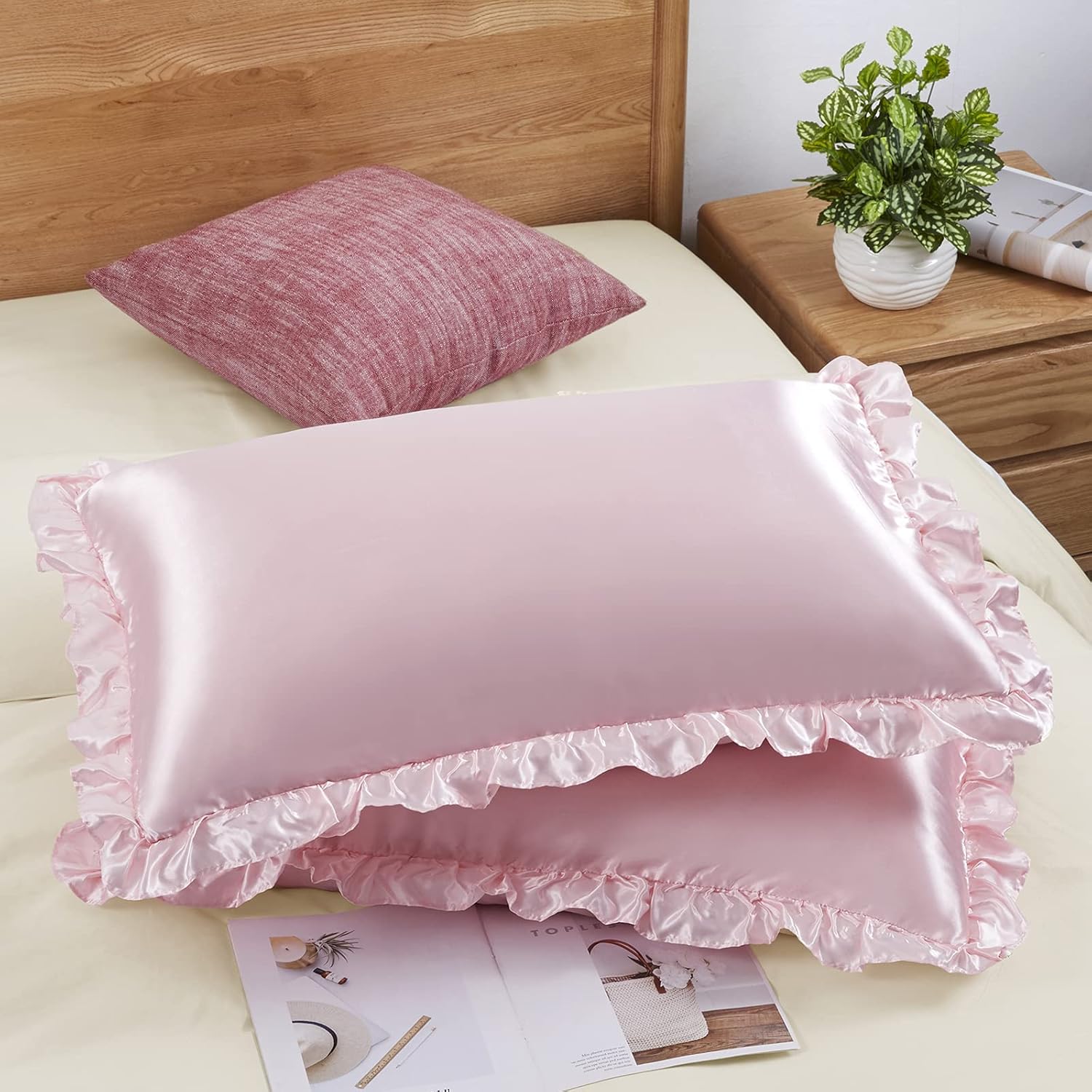 Taies d'oreiller en satin à vo - Silk Pillowcase Set avis et prix