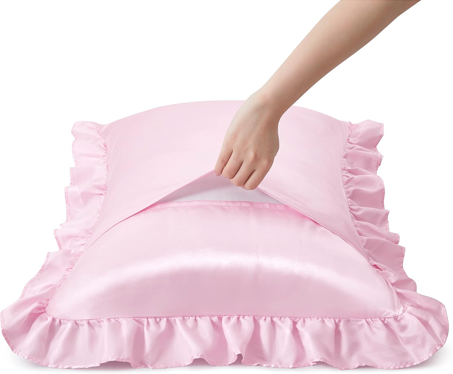Taies d'oreiller en satin à vo - Silk Pillowcase Set avis et prix